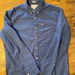 Hollister stretch button down shirt